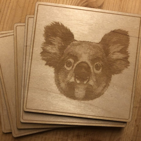 Koala lasinalunen